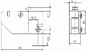 Koncový spínač LM1 3000-0087