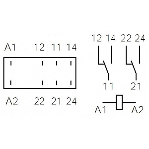 RELÉ 24VAC-8A F4052.8 5102-0251