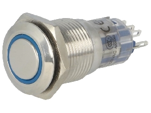 Tlačítko ON-ON R1612X-B-IP67 antivandal 5108-2721