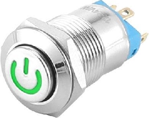 Tlačítko OFF-ON R12500A-G-LC antivandal IP44 5108-4314