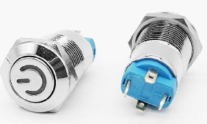 Tlačítko OFF-ON R12500A-G-LC antivandal IP44 5108-4314