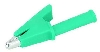 KROKOSVORKA 4mm 10A LC izolovan� zelen�