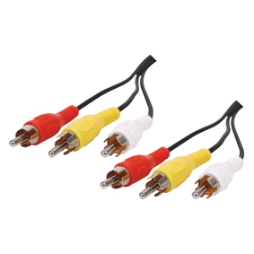 KAB 3xCINCH-V/3xCINCH-V 1,5m KABEL 5801-0225